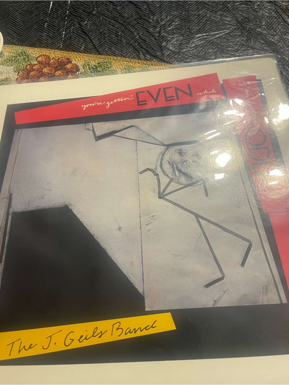 The J. Geils Band You're Getting Even While I'm Getting Odd 1984 EMI Vinyl LP